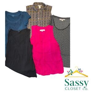 LOFT Bundle – Any 4 Women’s Tops XS – Banana Republic, H&M – EUC